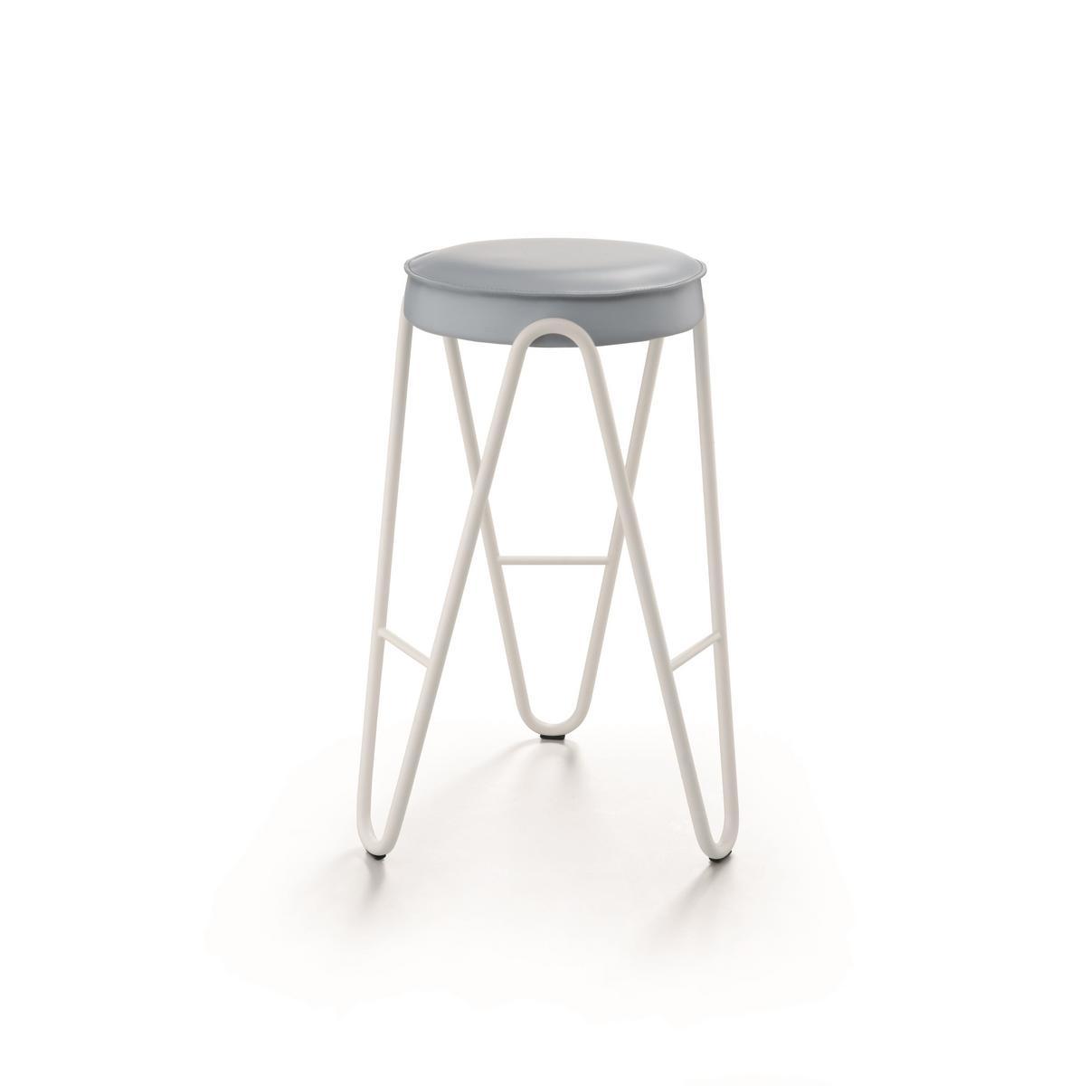 APELLE JUMP Contemporary style upholstered barstool