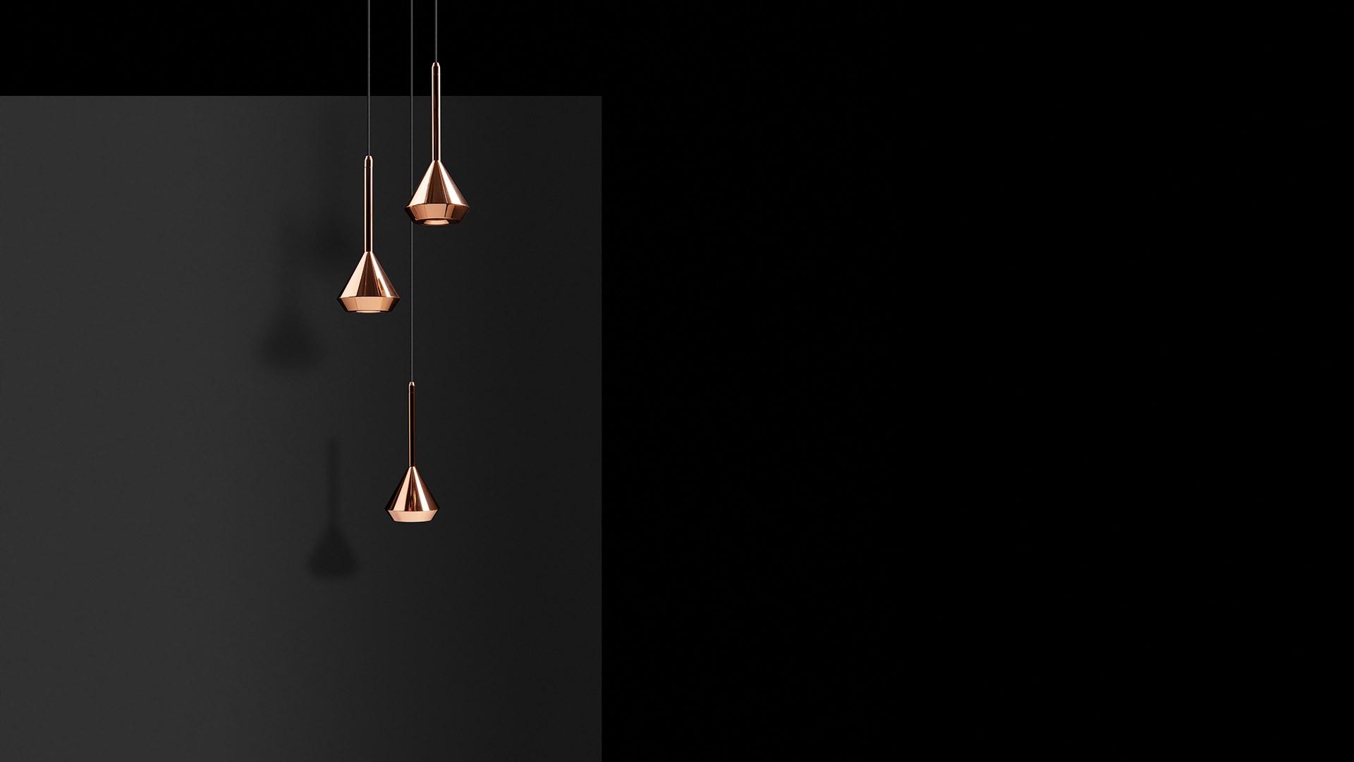 SPIN LED aluminium pendant lamp