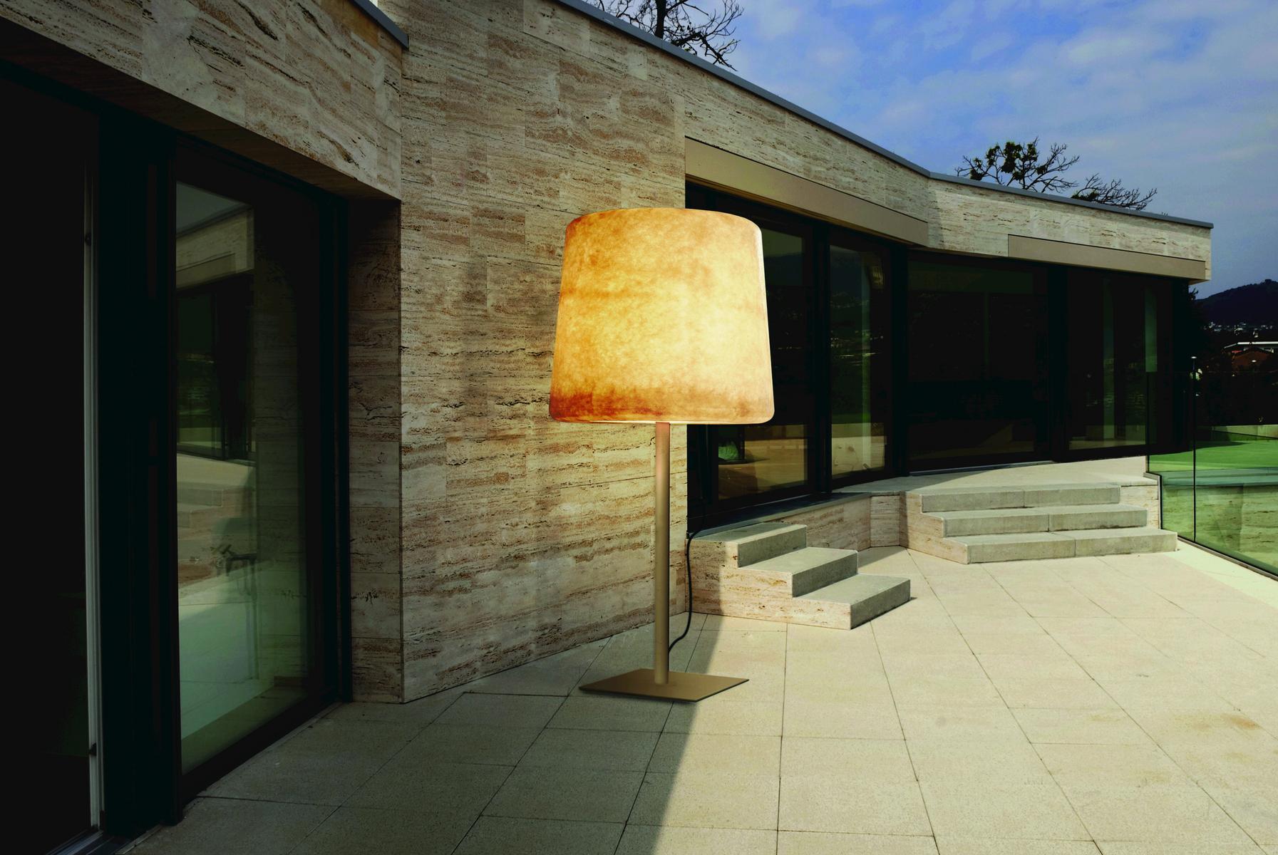 XXL OUTDOOR Fiberglass floor lamp