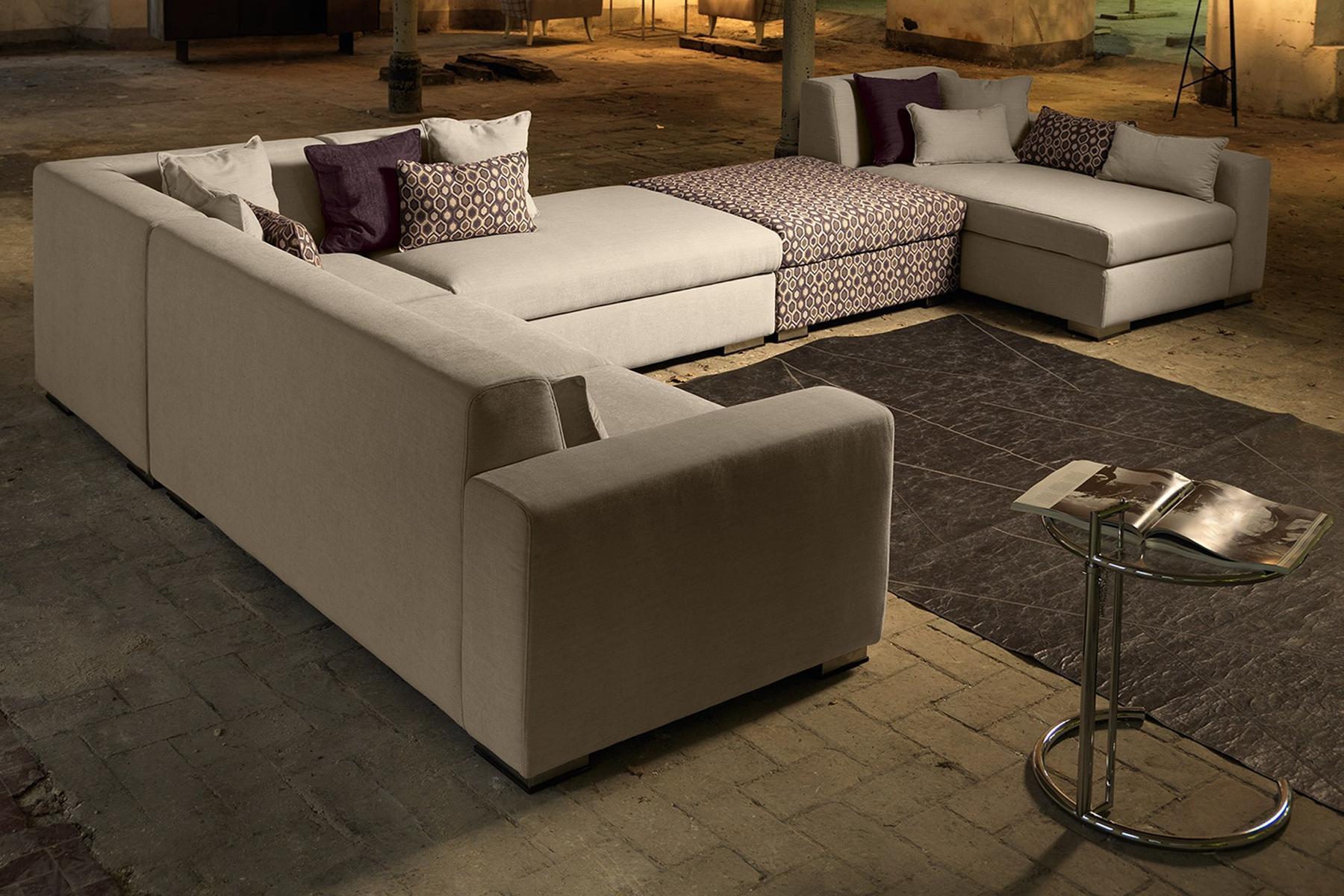 KOOI Corner fabric sofa