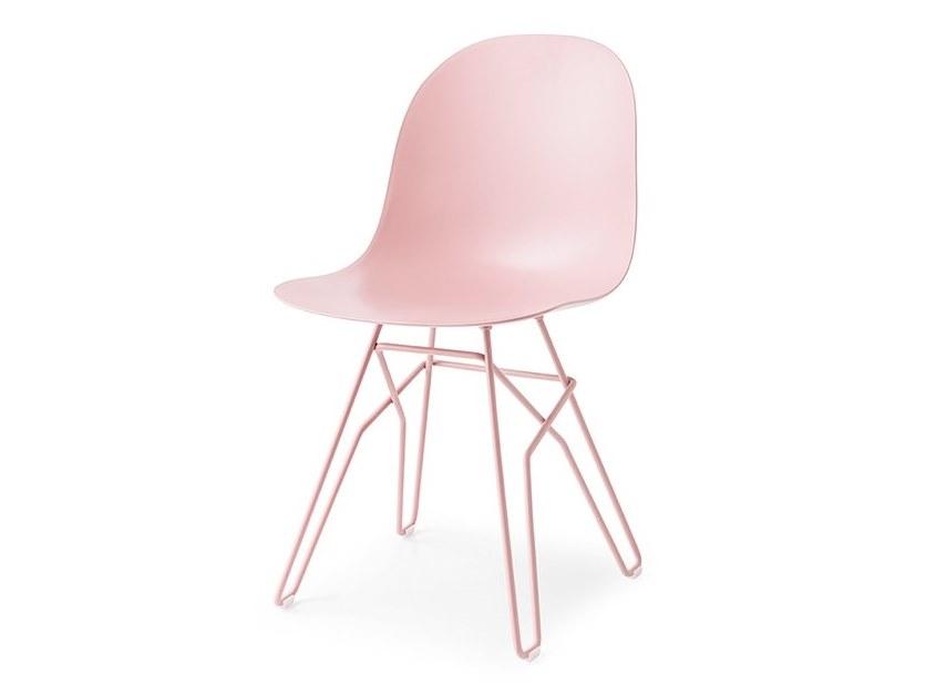ACADEMY Trestle-based polypropylene chair