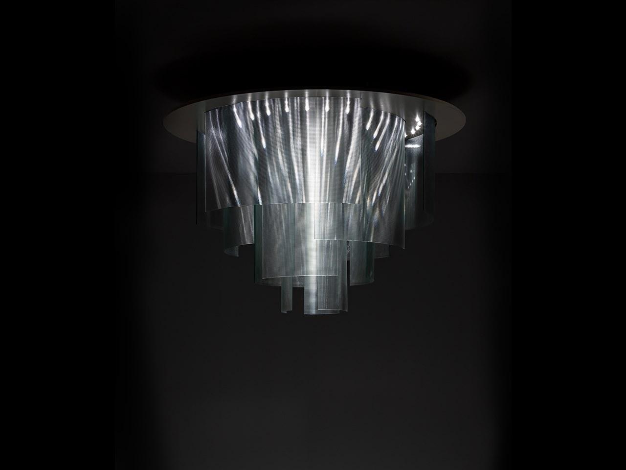 ARIA LED glass chandelier