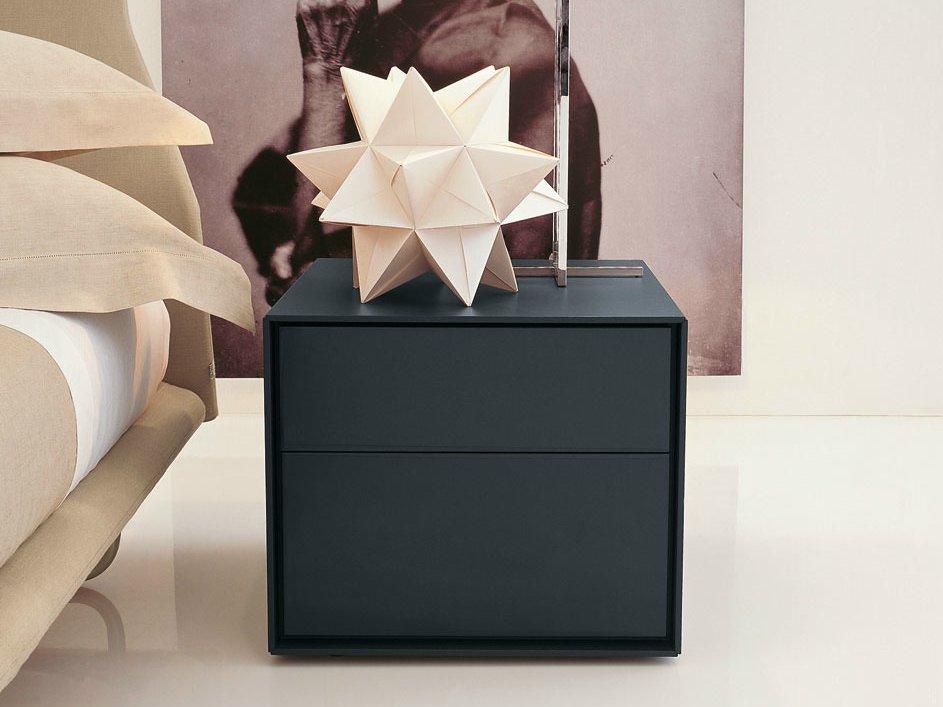DADO Rectangular bedside table with drawers