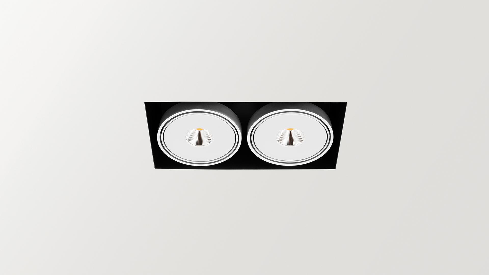 ORBITAL TRIMLESS 2 LARK-111 LED recessed aluminium spotlight