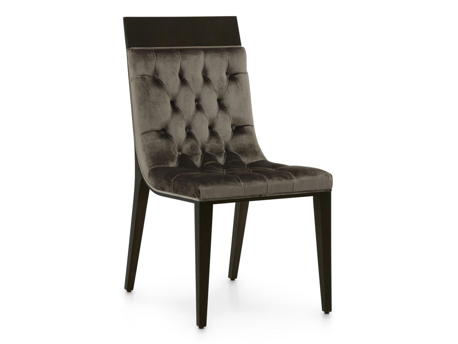 PISA 0512S Tufted velvet chair