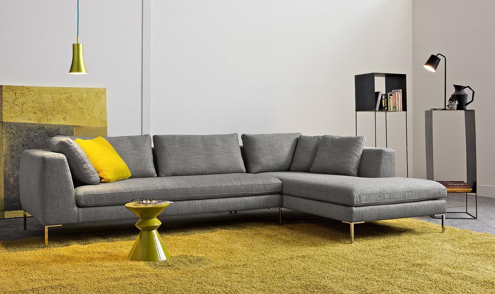 COLLINS Sectional fabric sofa