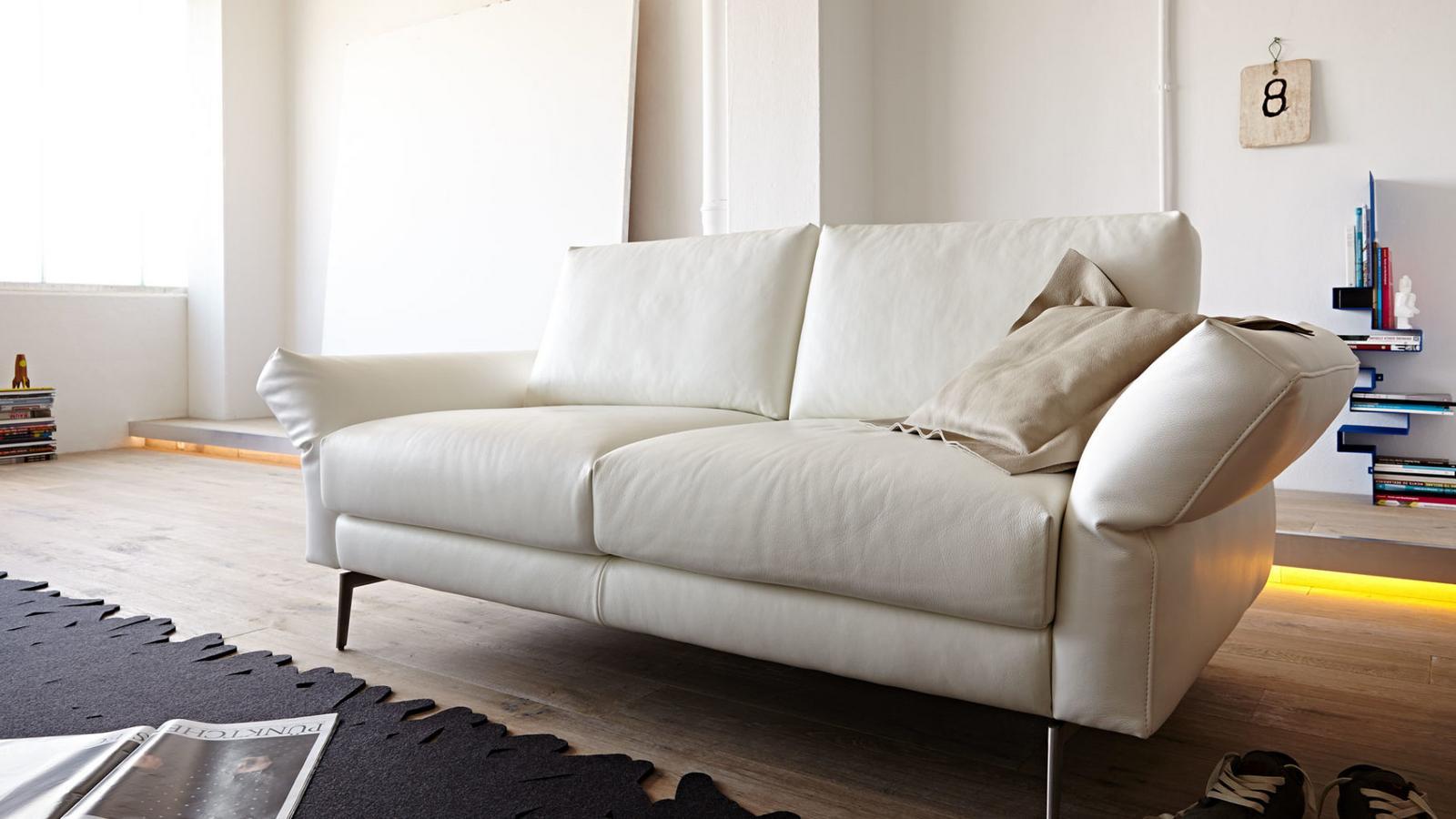 OMEGA Corner nabuk sofa