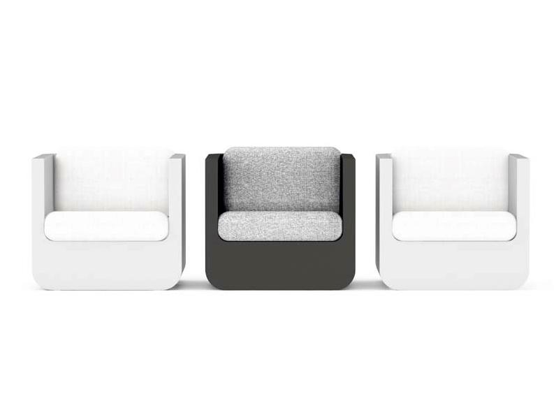 ULM Armchair with armrests