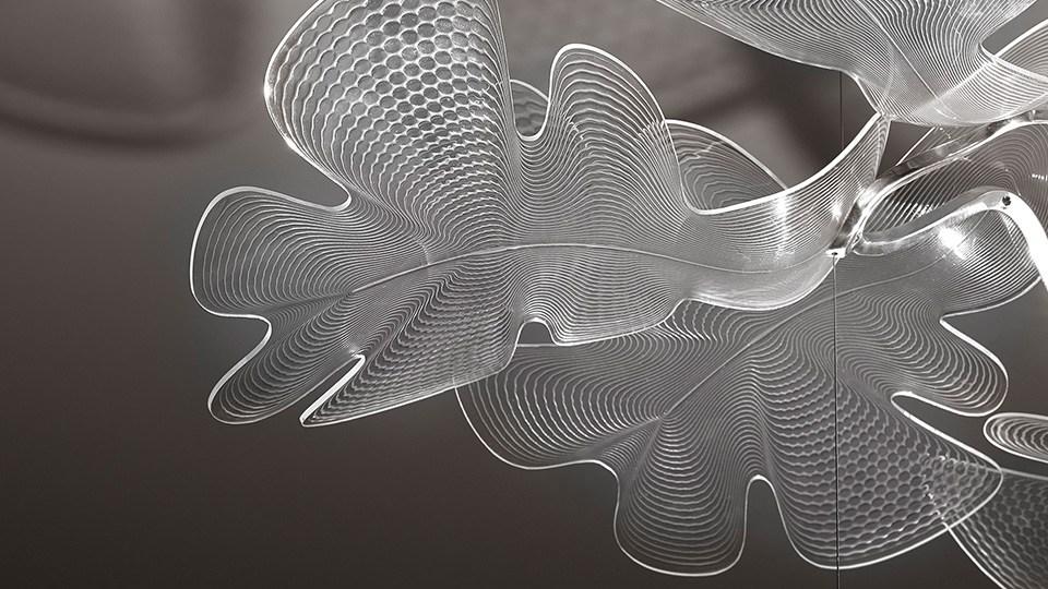 CHLOROPHILIA LED indirect light pendant lamp