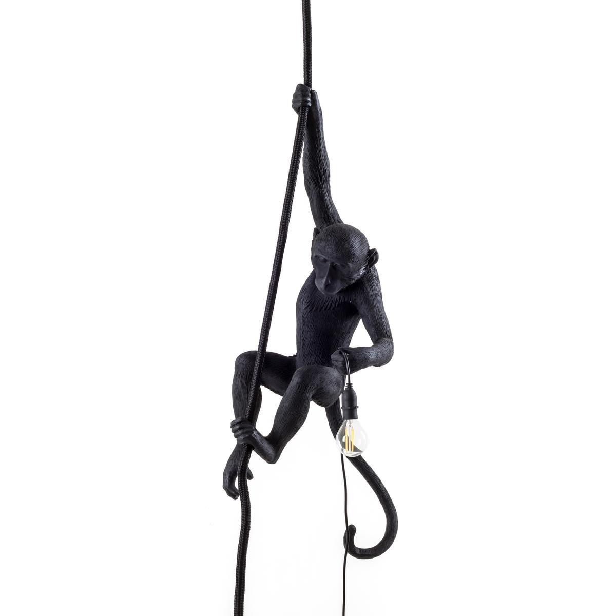 THE MONKEY LAMP BLACK CEILING LED resin pendant lamp