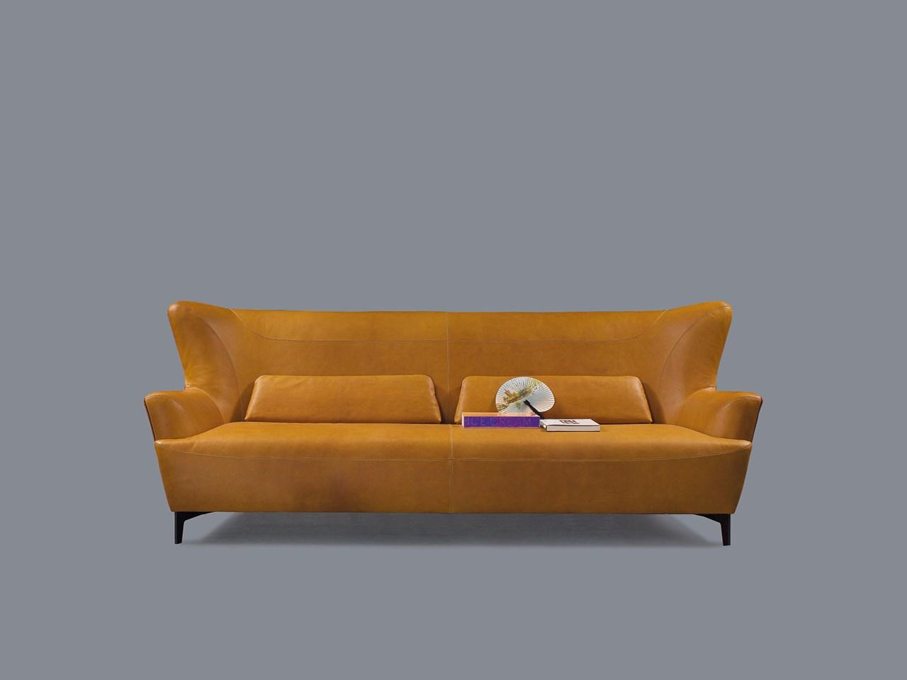 HARMONY Sectional leather sofa