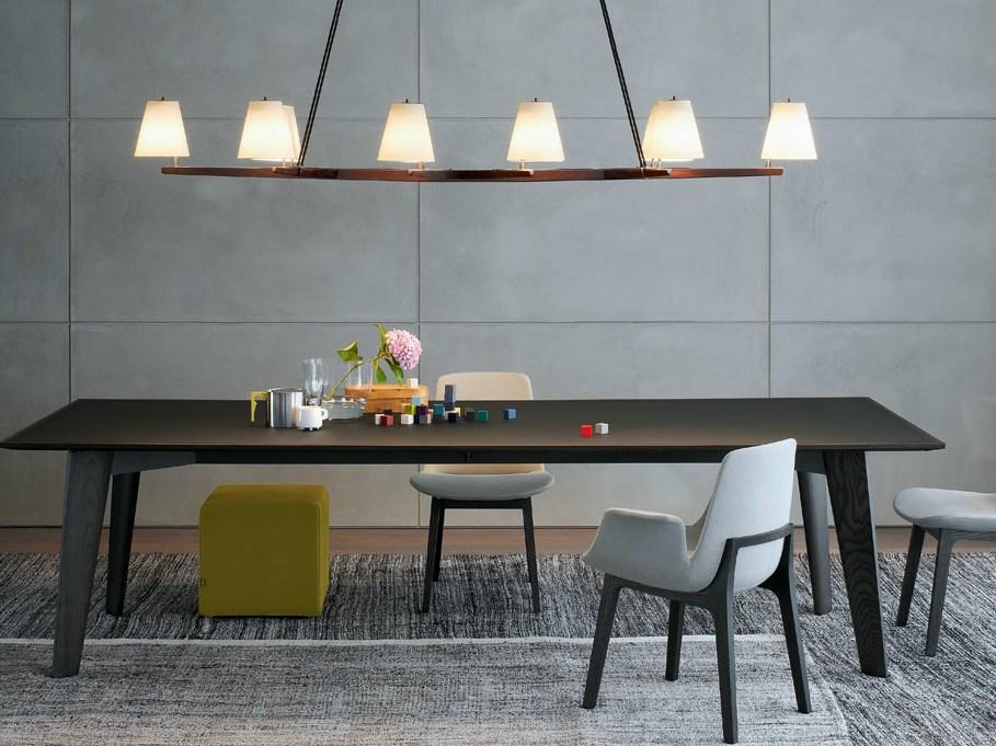 HOWARD Rectangular wooden table