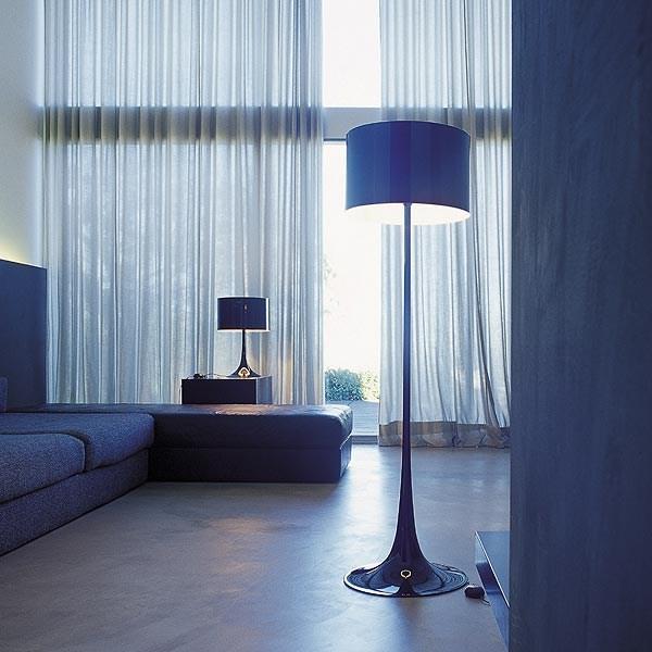 SPUN LIGHT F Die cast aluminium floor lamp