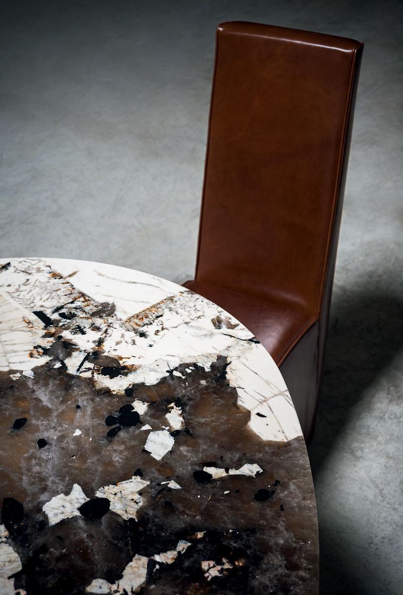 GRAZ High-back leather chair GRAZ High-back leather chair
