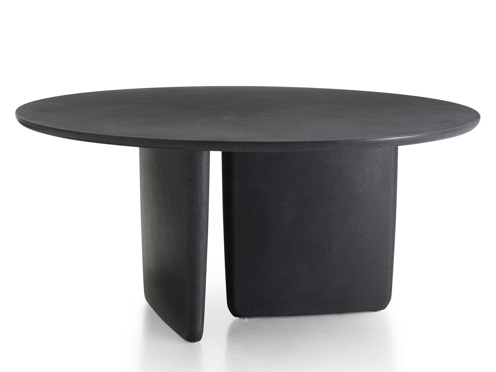 TOBI-ISHI OUTDOOR Round cement garden table