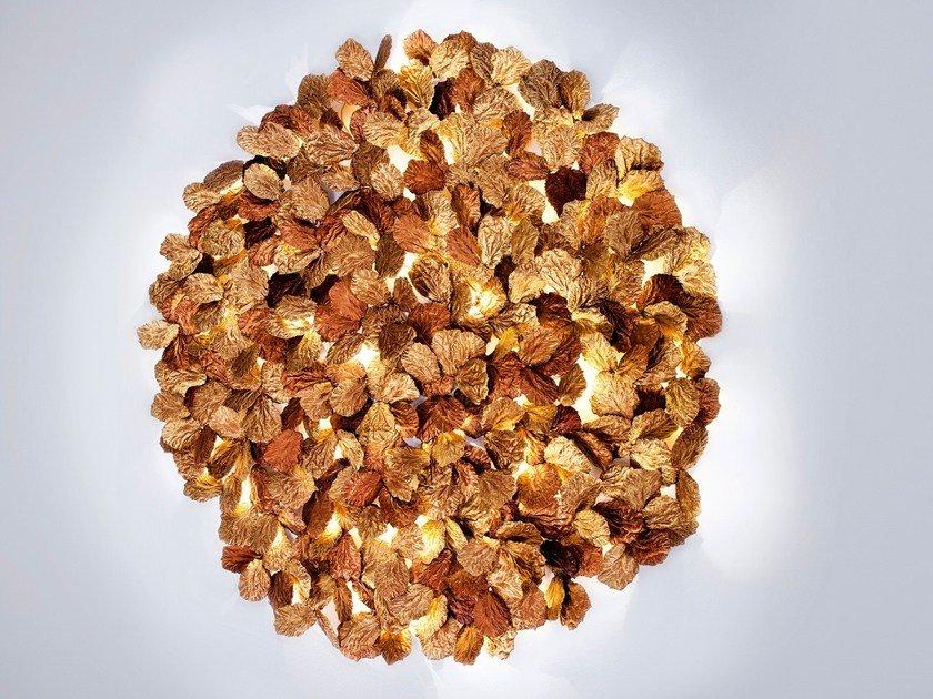 PATHLEAF PL372/68 Bronze wall lamp / ceiling lamp