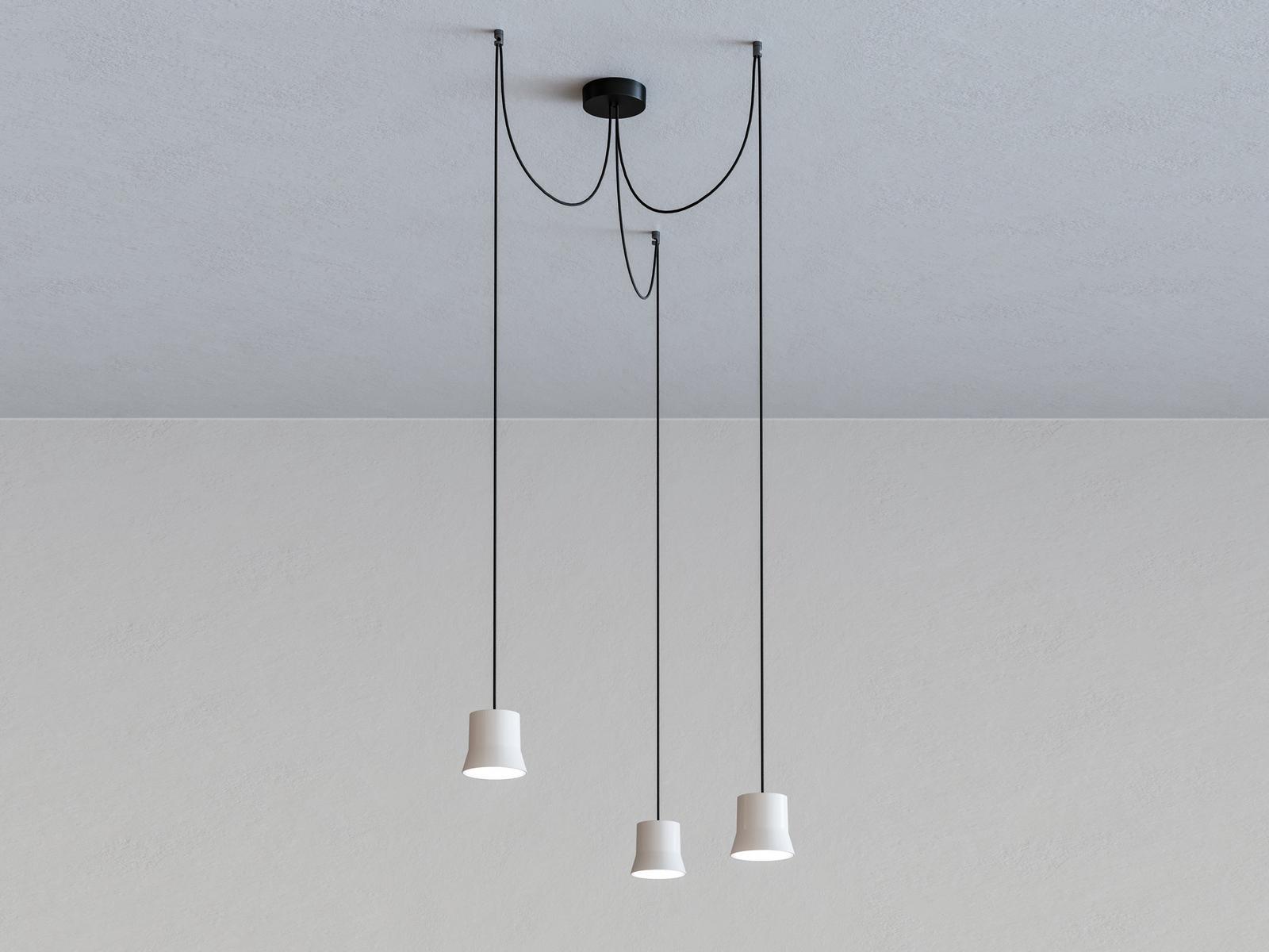 GIÒ LIGHT CLUSTER LED direct light aluminium pendant lamp