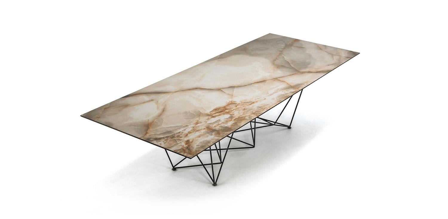 GORDON KERAMIK Oval ceramic table