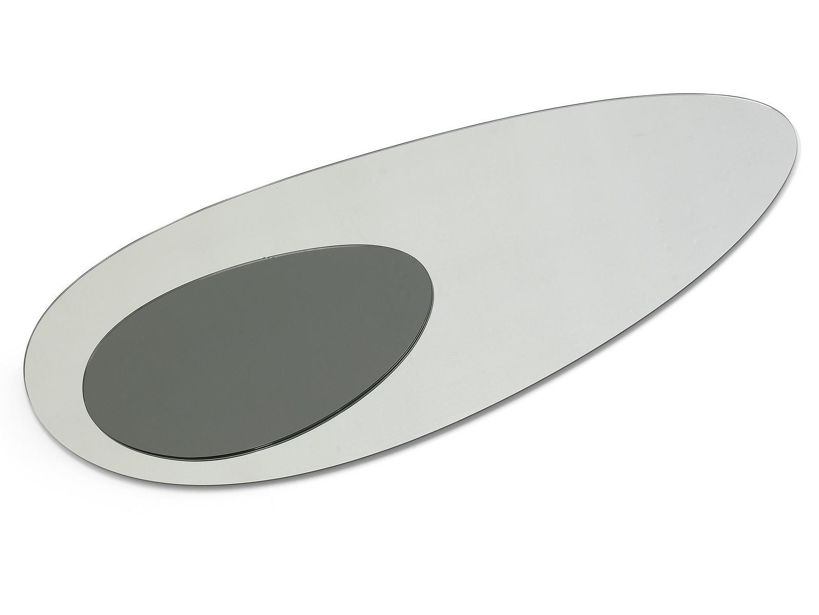 CLOUDS Contemporary style wall-mounted oval mirror