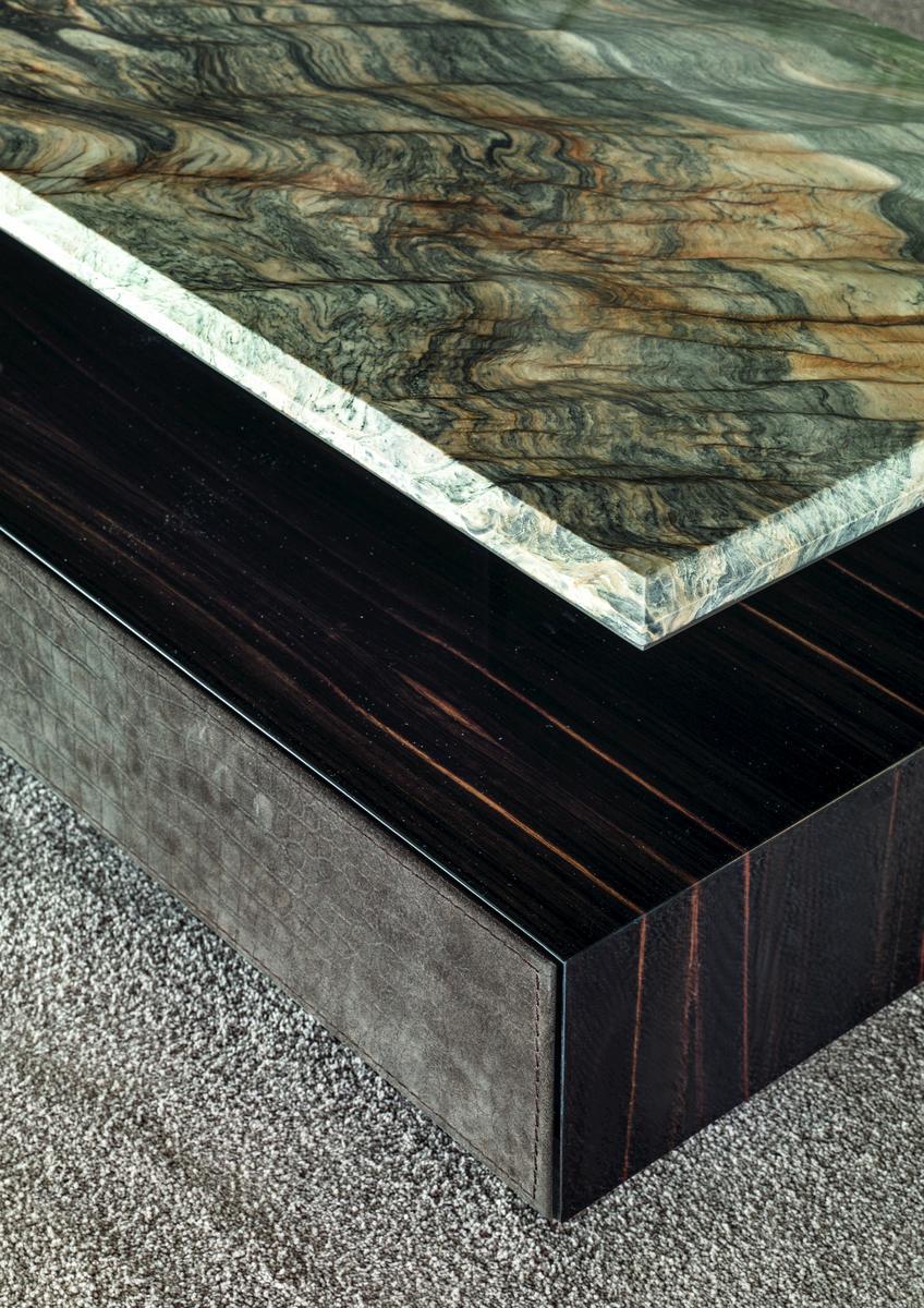 WALT Rectangular stone coffee table