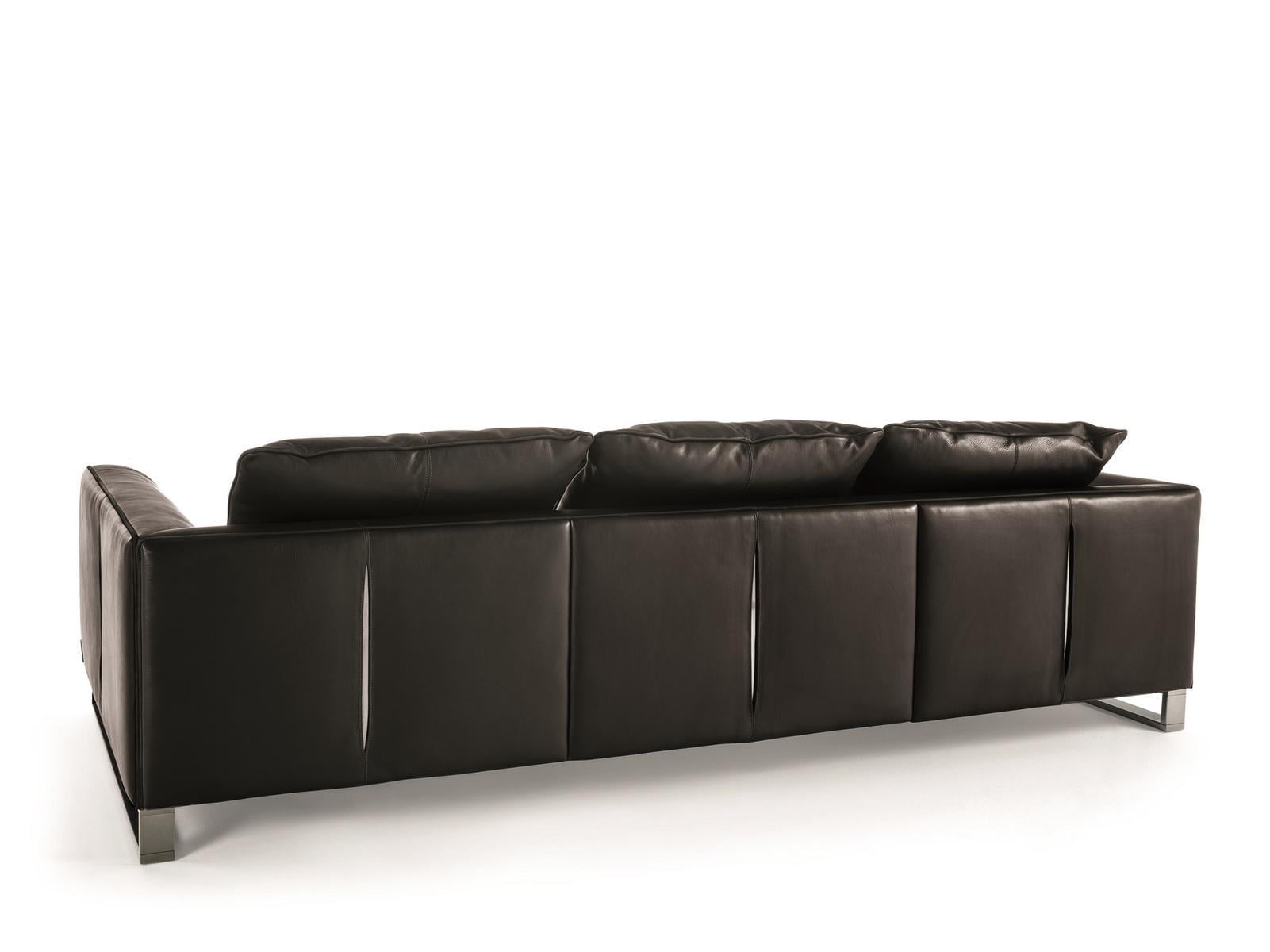 FOLD Modular leather sofa