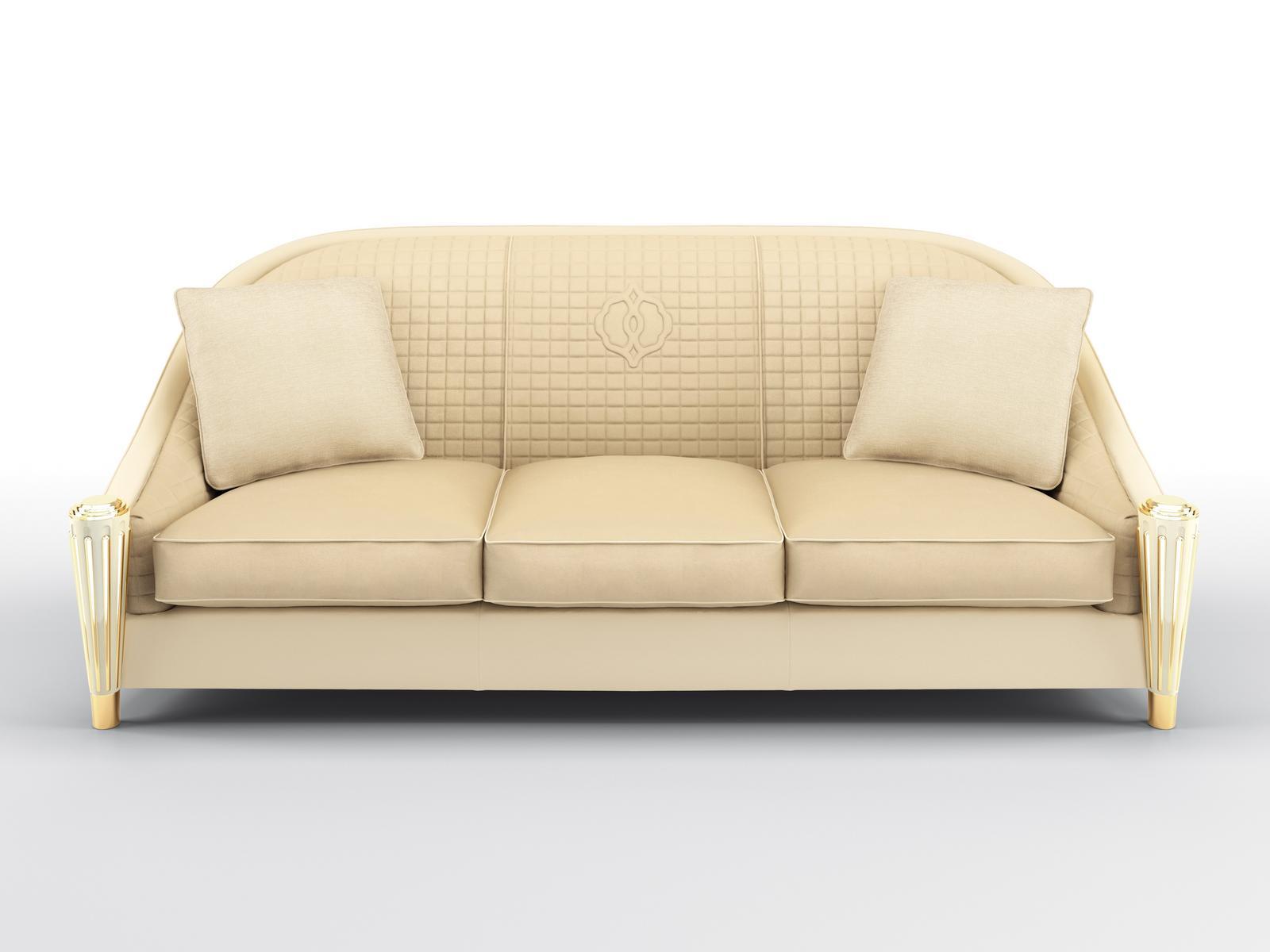 LEGEND 3 seater velvet sofa