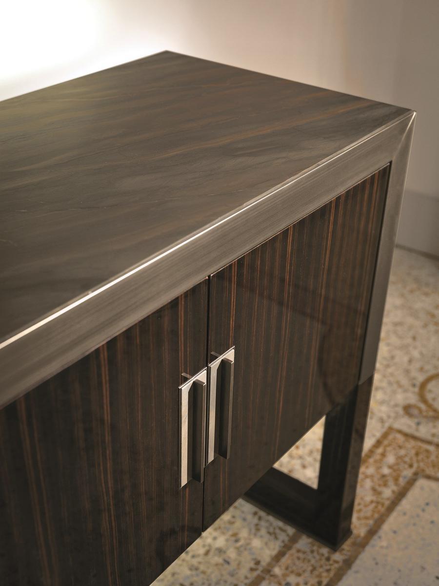 ARMAND Modular metal sideboard with doors