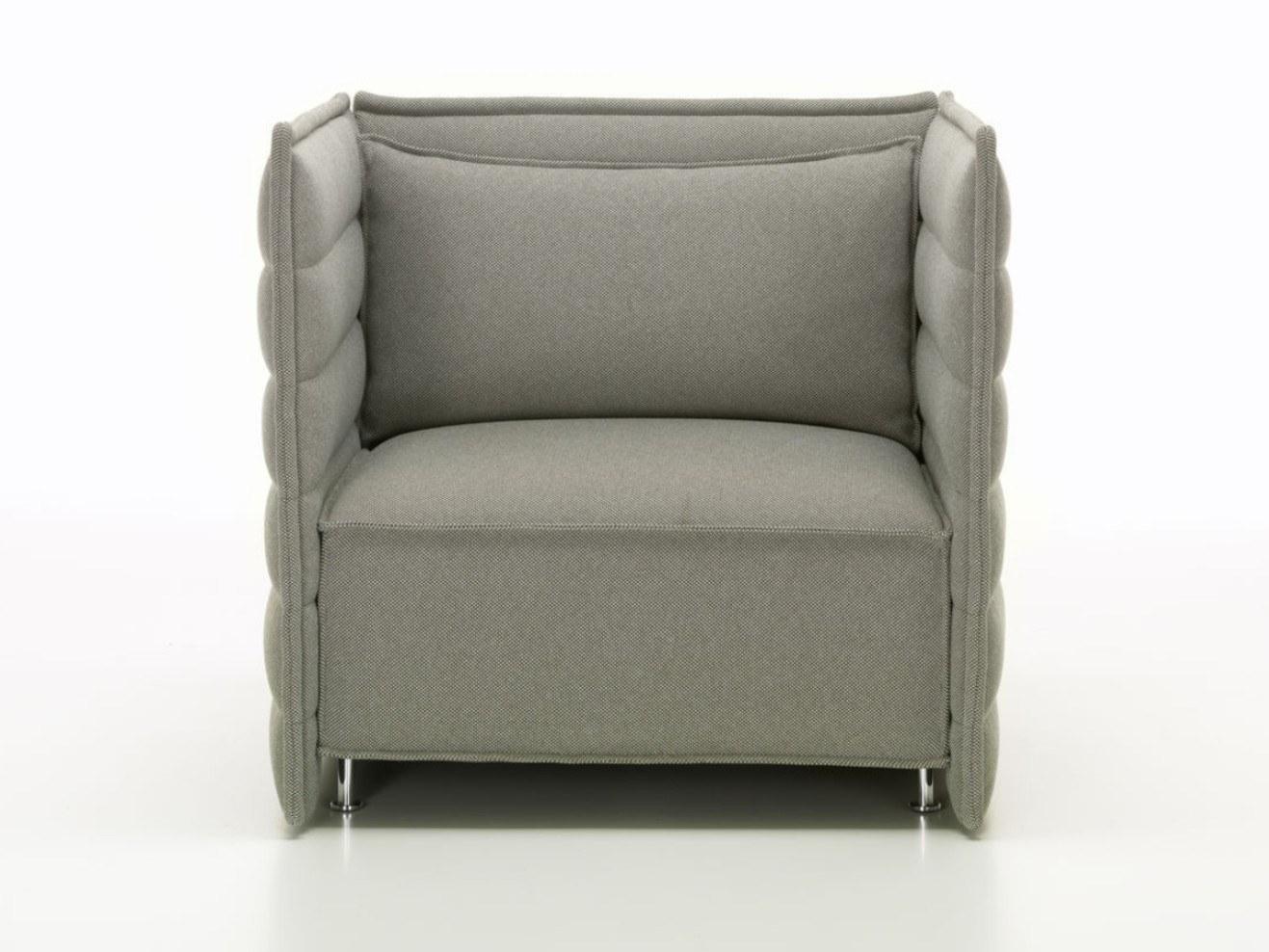 ALCOVE PLUME CONTRACT Fabric small sofa