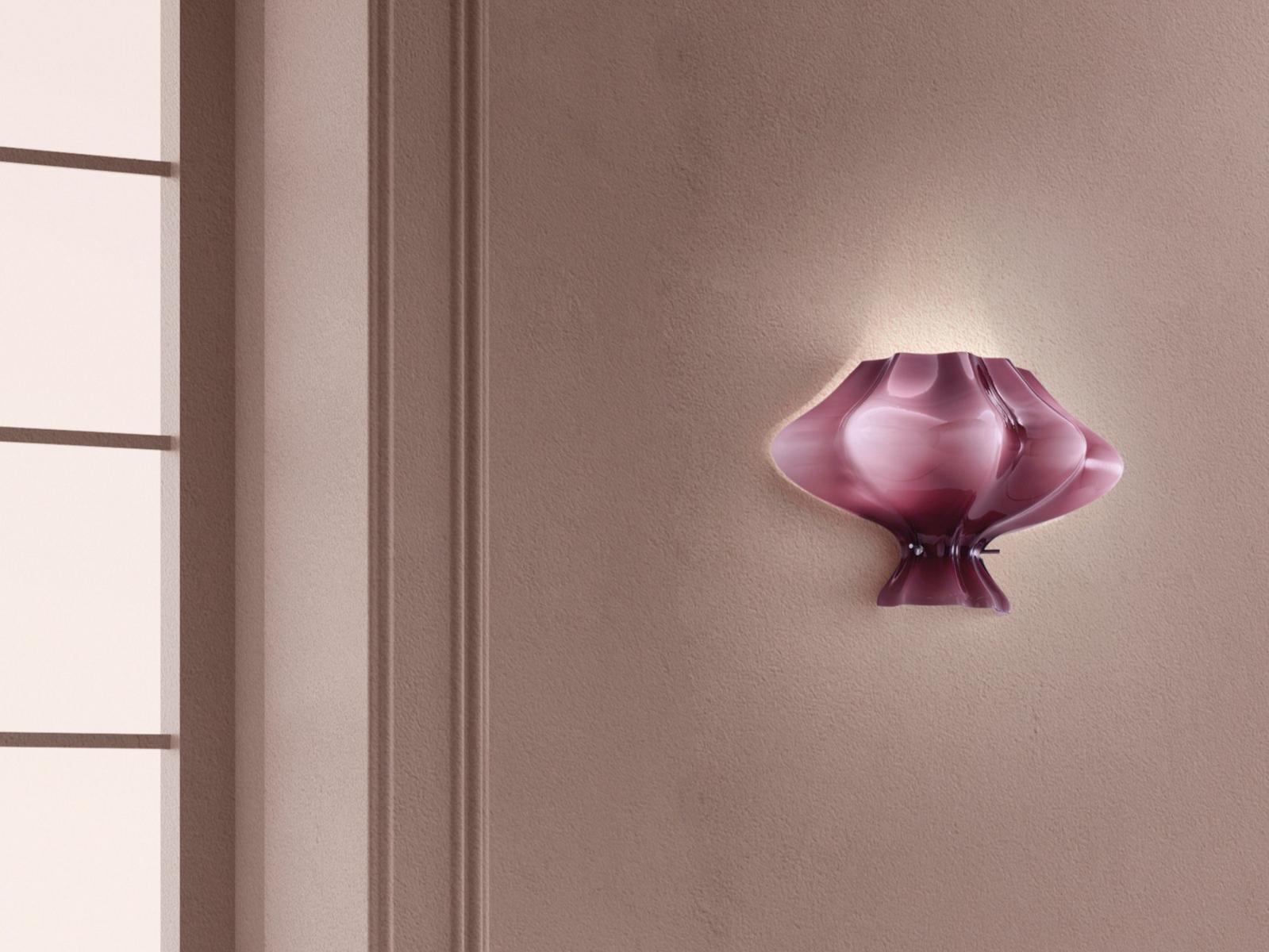 SWEET Blown glass wall light