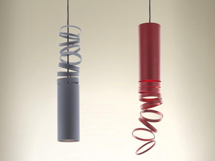 DECOMPOSÉ LIGHT LED direct light Anodized aluminium pendant lamp