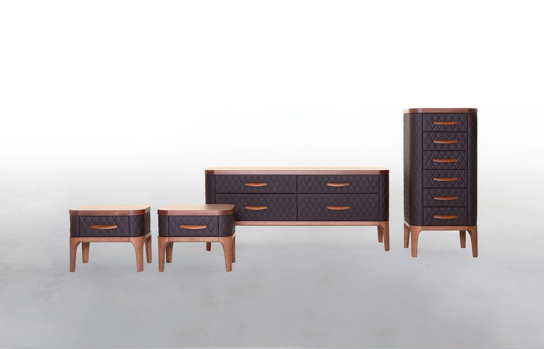 TIFFANY NIGHT Bedside table with drawers