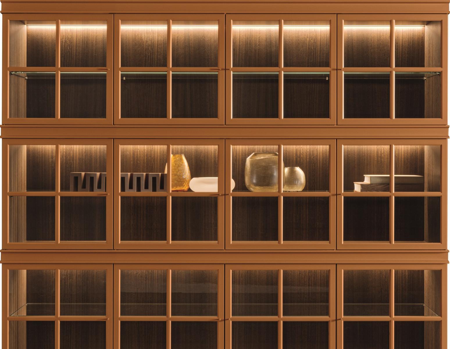 PIROSCAFO Glass bookcase