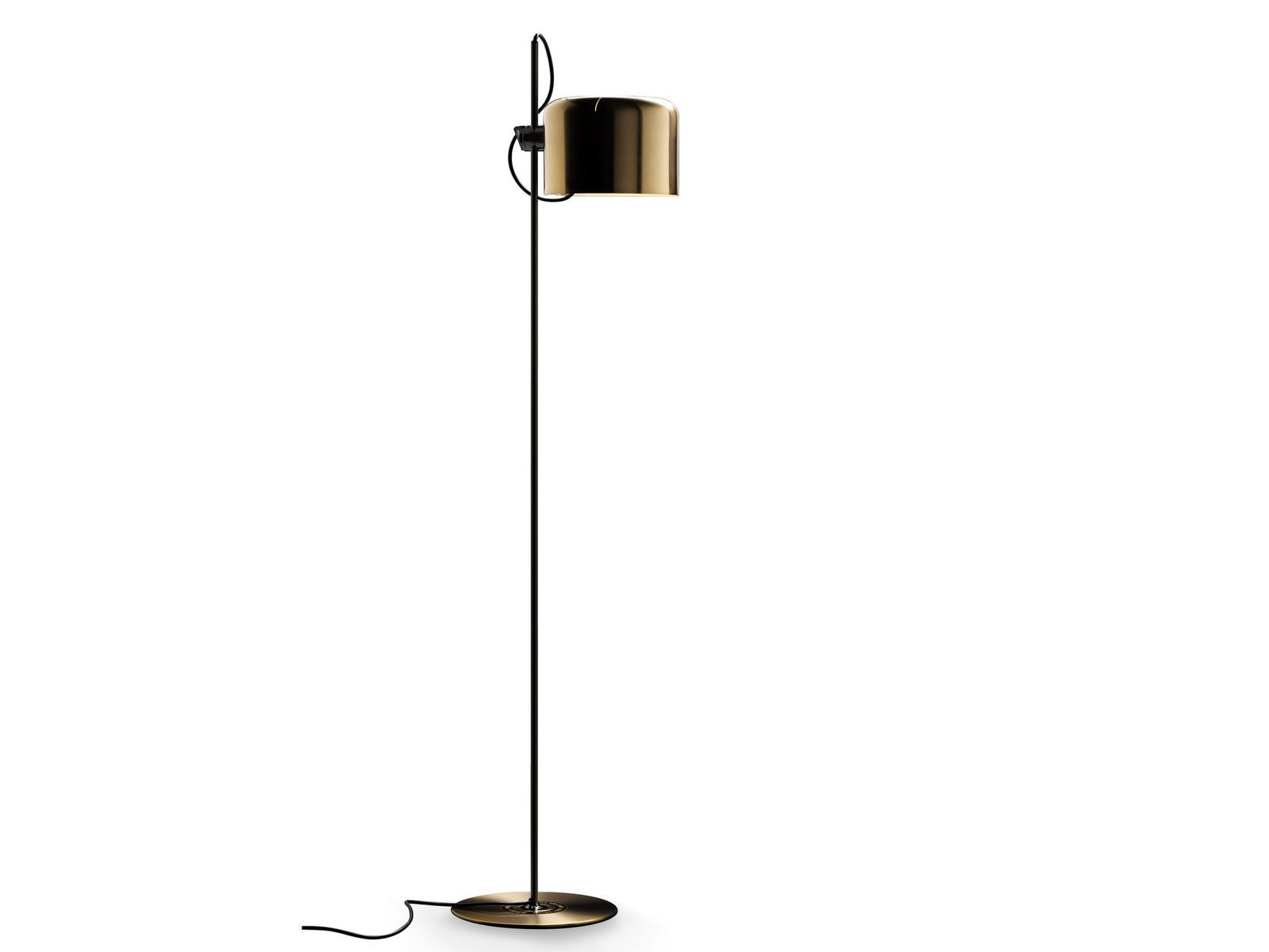 COUPÉ - GOLD Direct light adjustable floor lamp