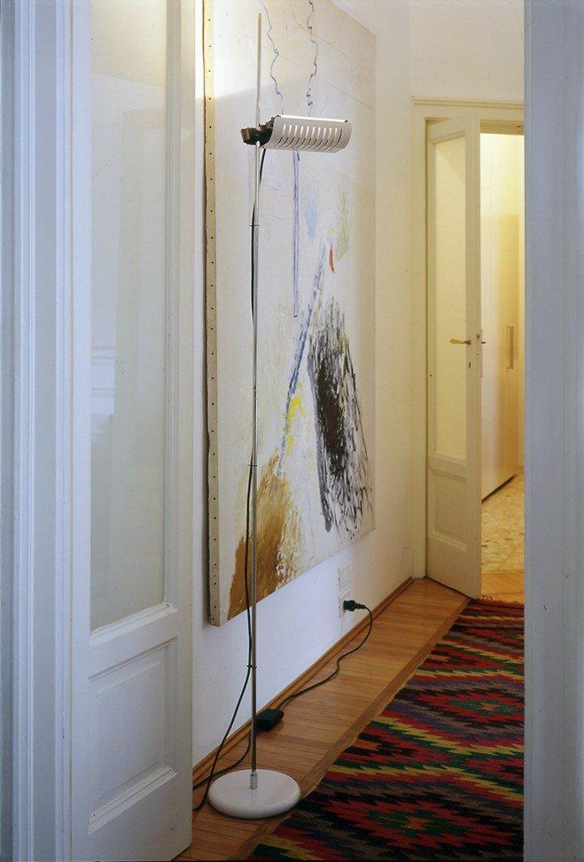 COLOMBO - 626 Direct-indirect light floor lamp with dimmer