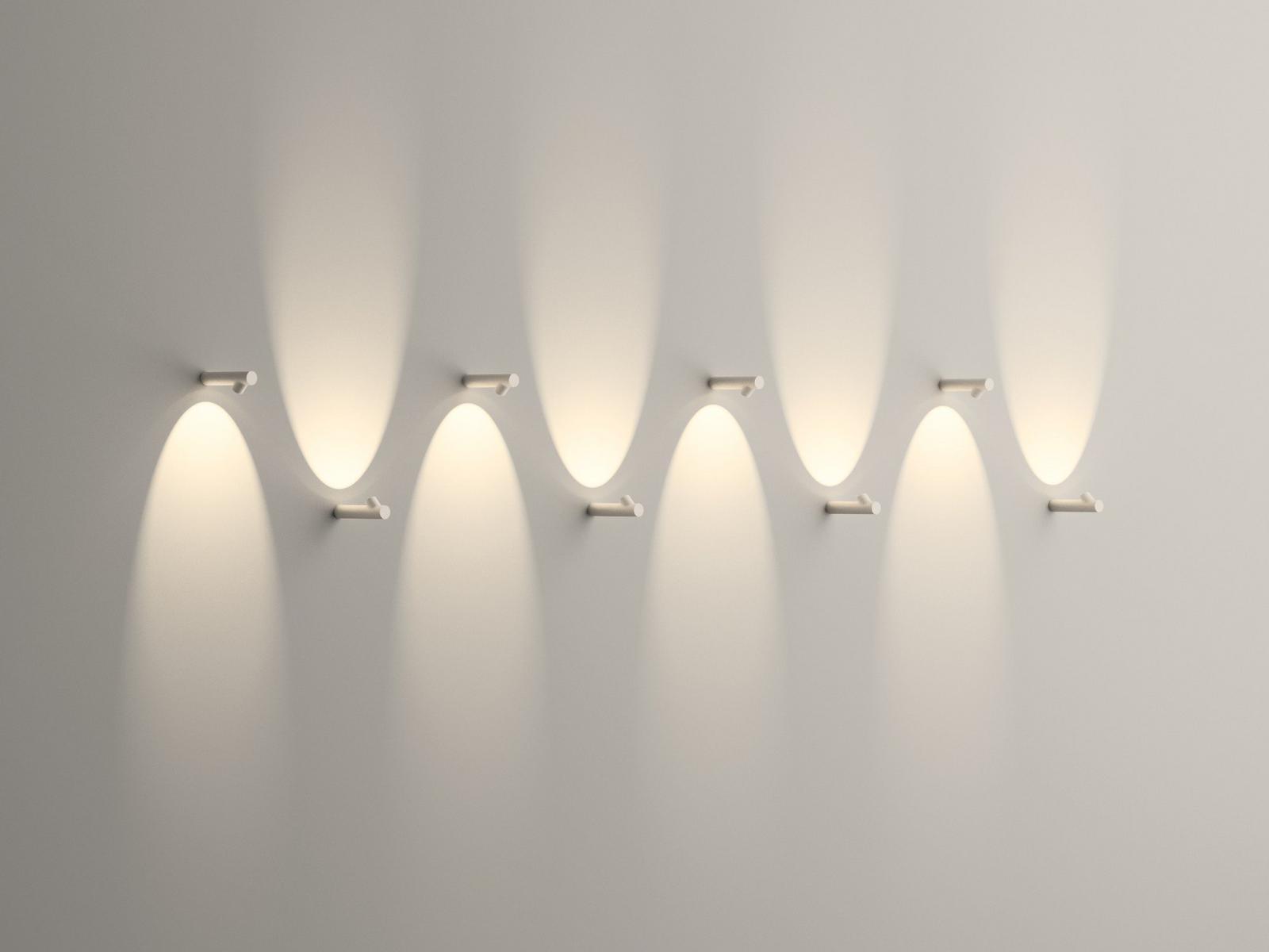 BAMBOO LED direct-indirect light wall lamp