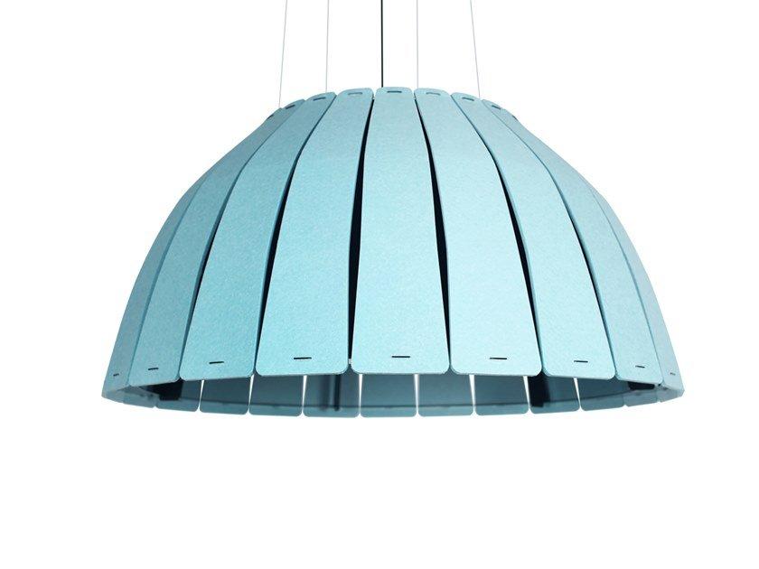 BIRD CAGE LED acoustic PET pendant lamp