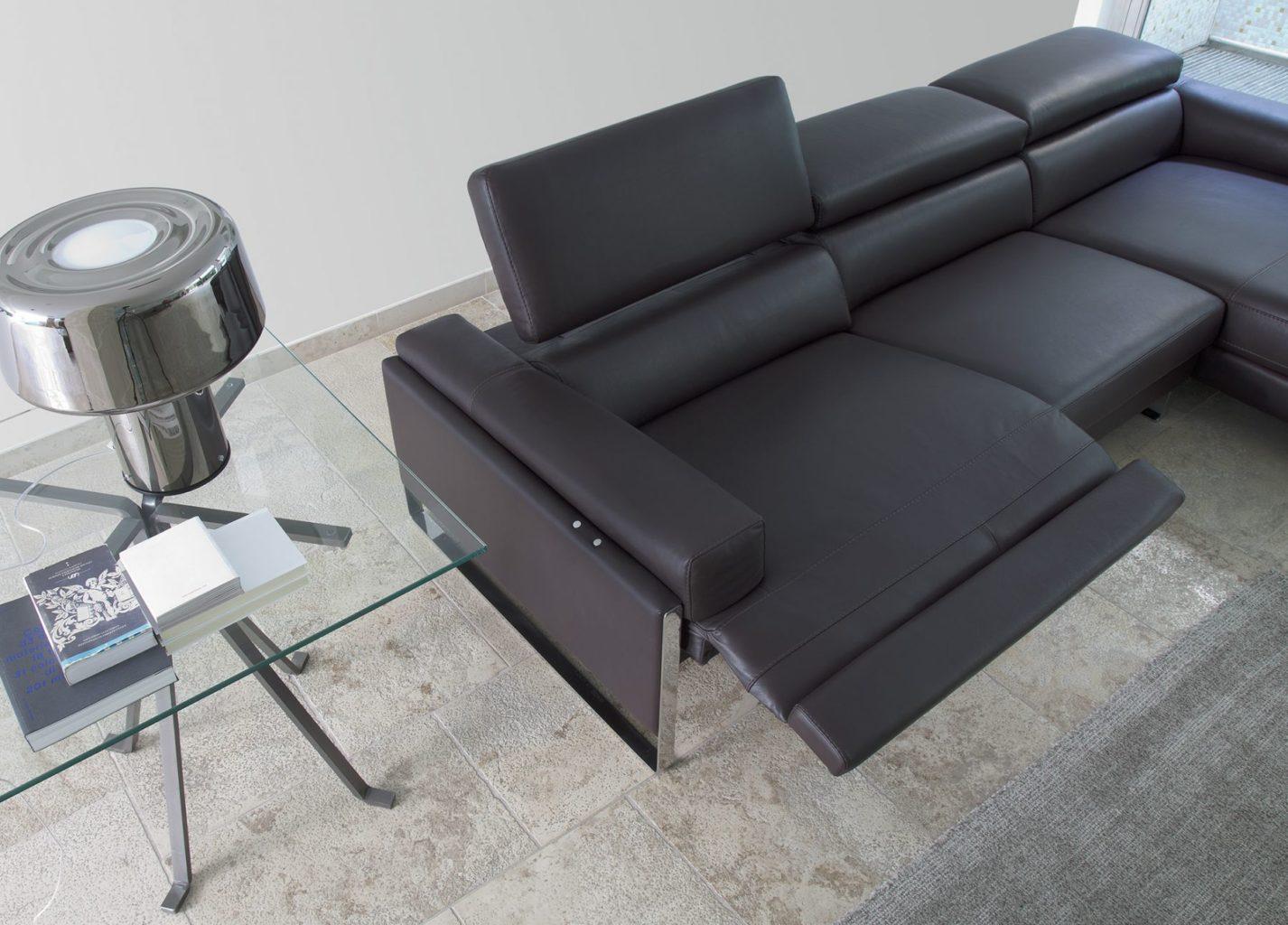 ROMEO RELAX Leather sofa