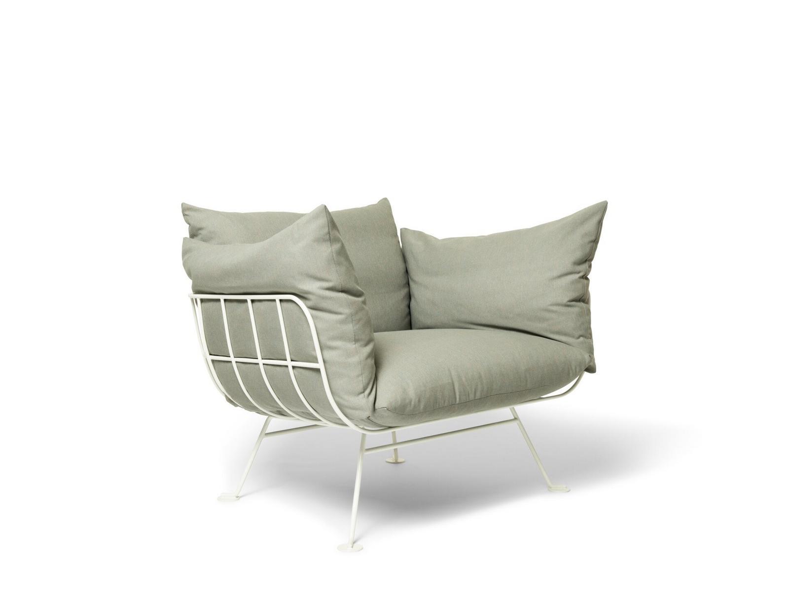 NEST Upholstered armchair with armrests