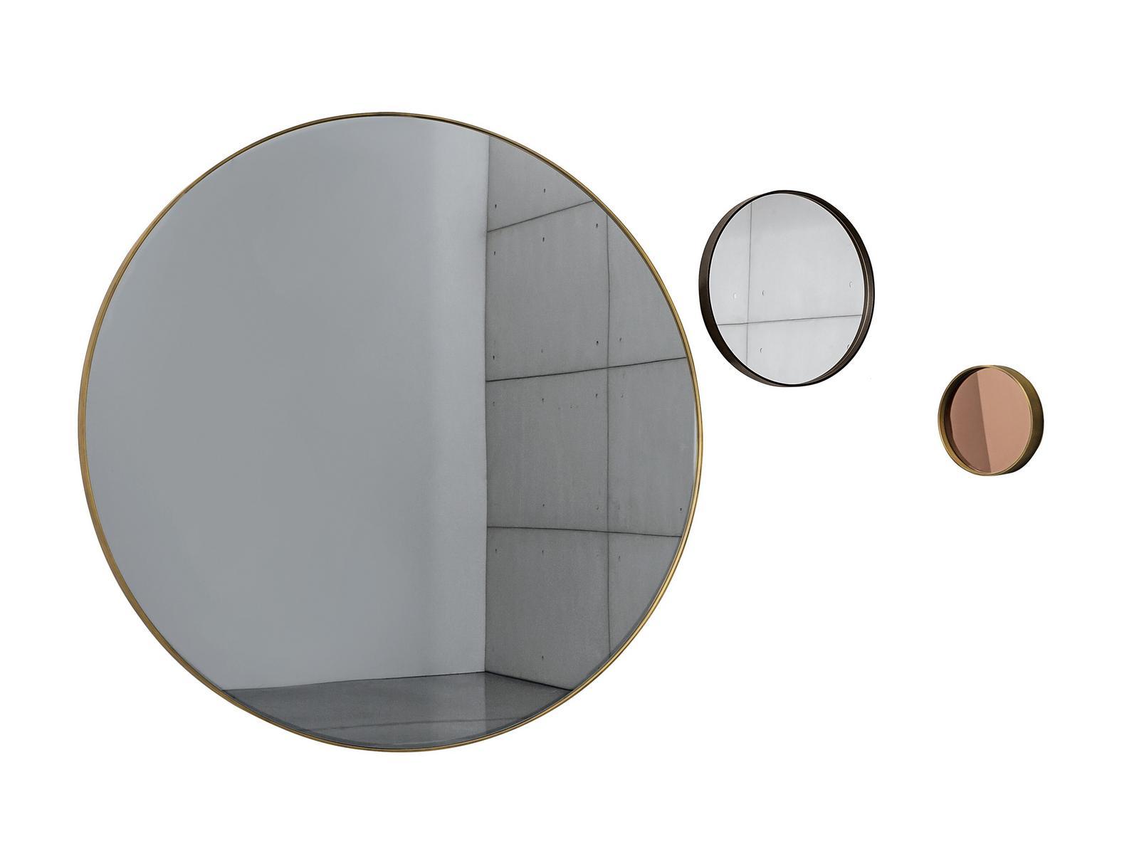 VISUAL ROUND Round wall-mounted mirror