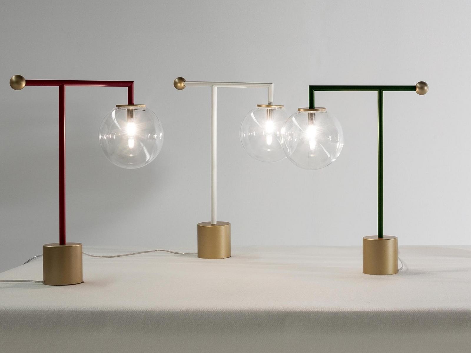 BARDOT LED painted metal table lamp