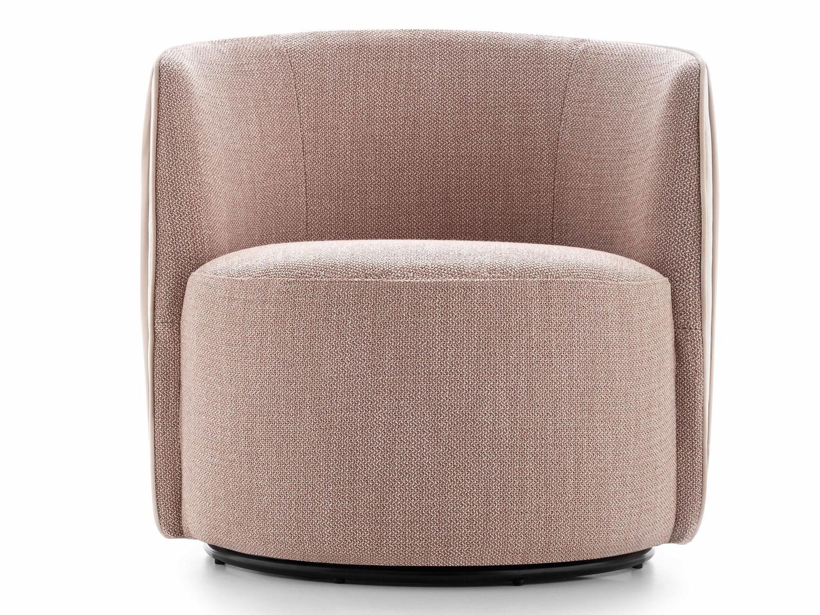 CHLOÈ LUXURY Upholstered fabric easy chair