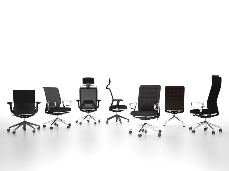 ID MESH Swivel office chair with armrests