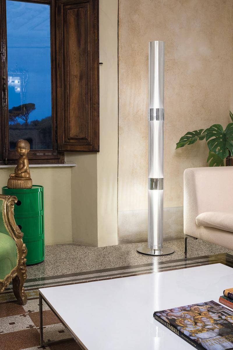 LA LOLLO Floor lamp in Lentiflex® and Cristalflex®