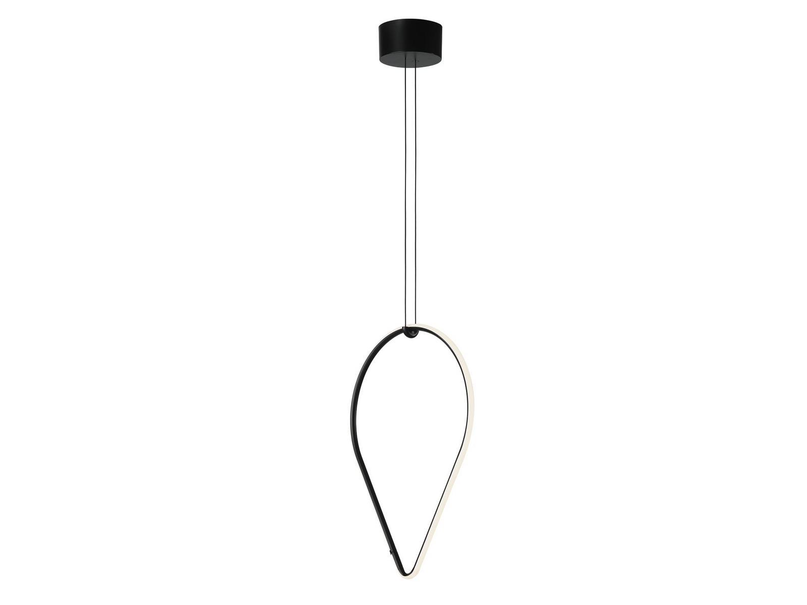ARRANGEMENTS DROP LED powder coated aluminium pendant lamp