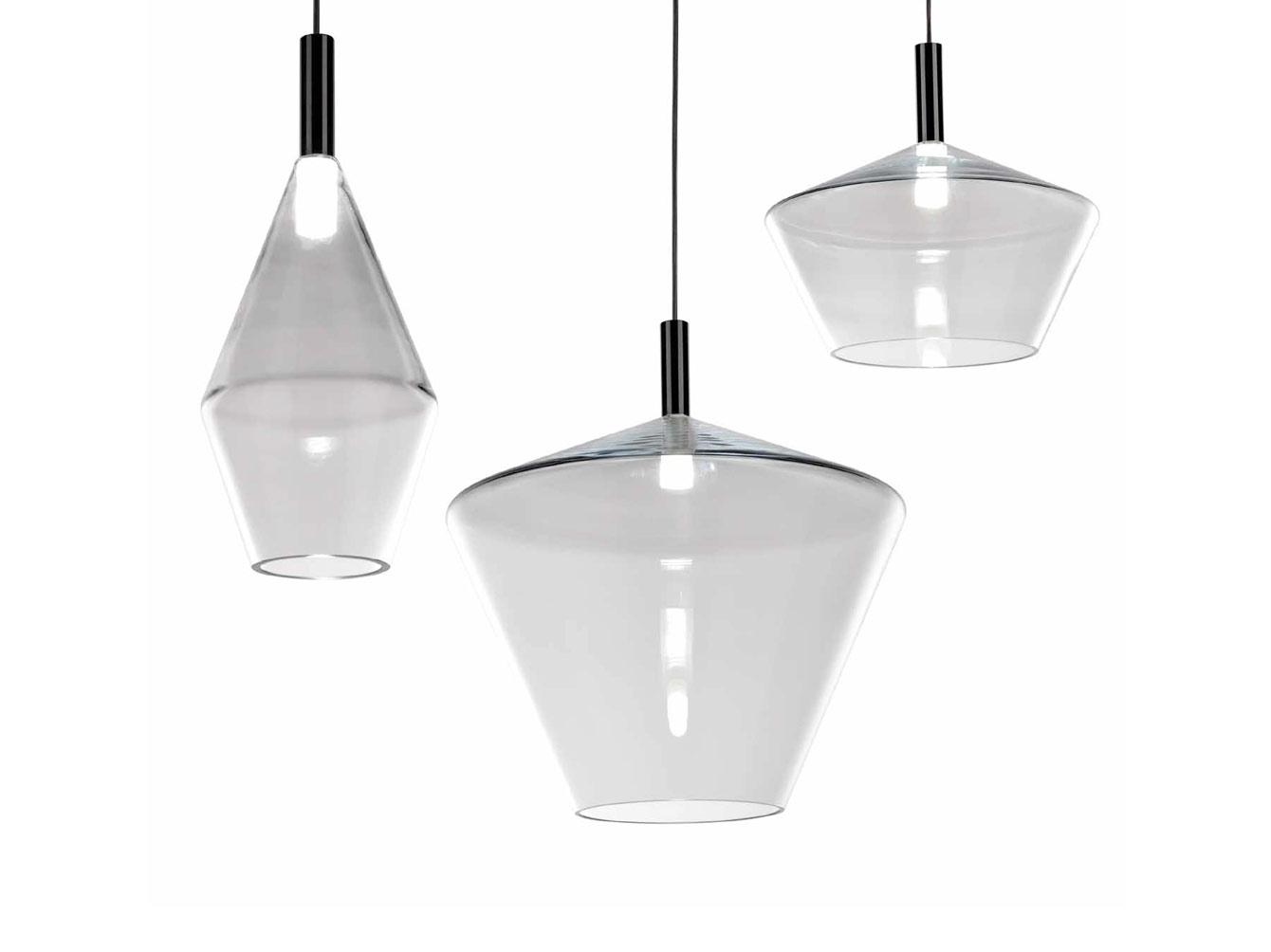 24 GRADI LED blown glass pendant lamp