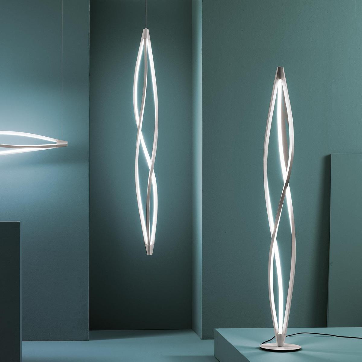 IN THE WIND LED die cast aluminium floor lamp