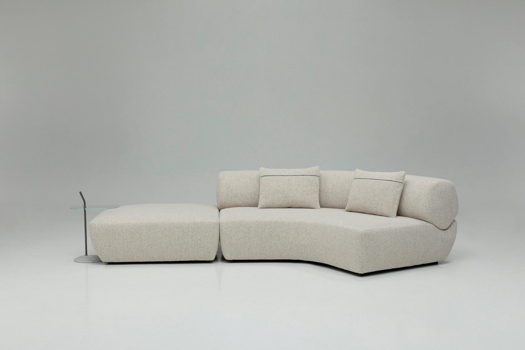 NAVIGLIO Sectional fabric sofa