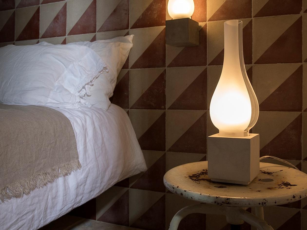 AMARCORD Cement table lamp / floor lamp