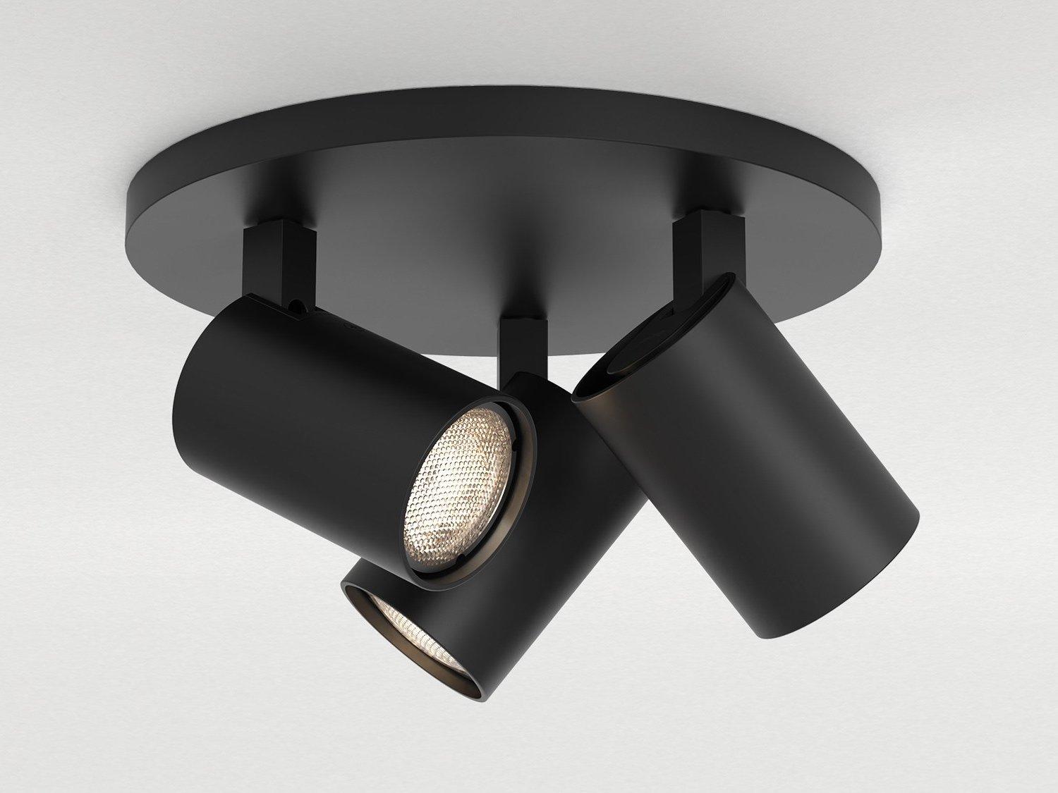 ASCOLI Multiple adjustable metal spotlight