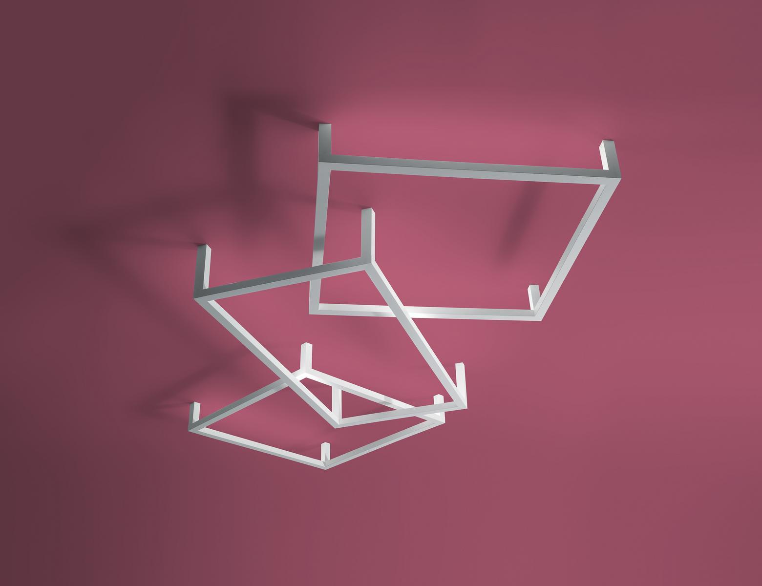 FRAMEWORK Aluminium ceiling lamp